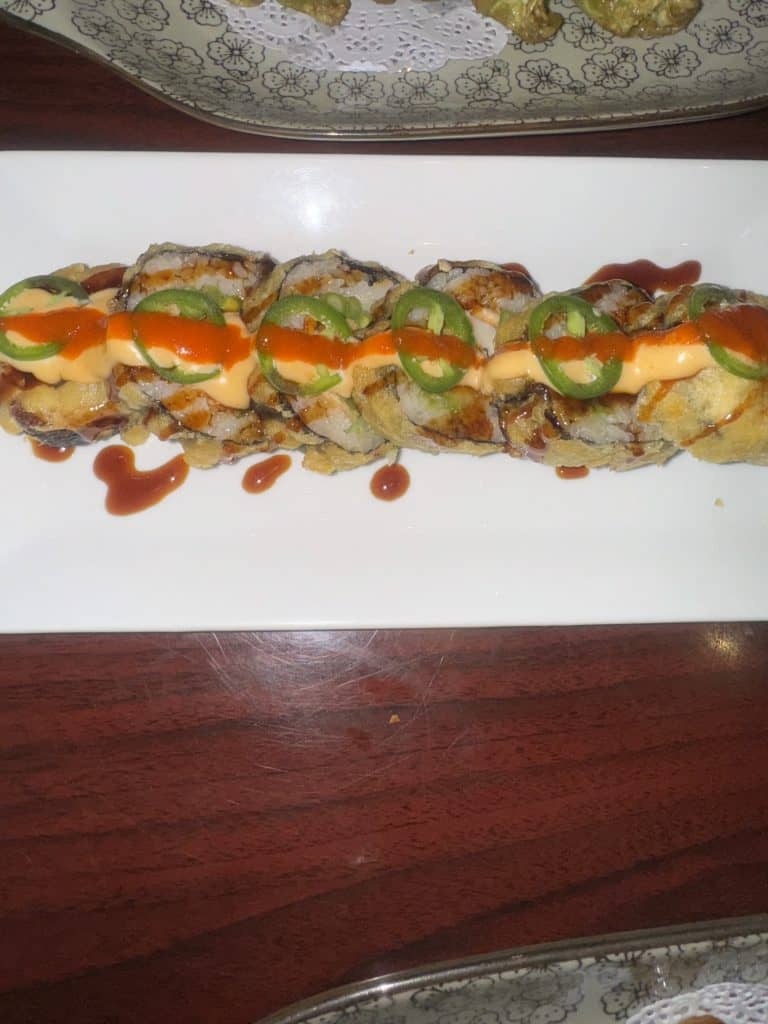 picture of vegan sushi in Phoenix AZ