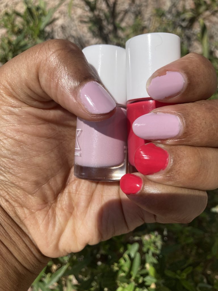 Olive & June comparison swatch